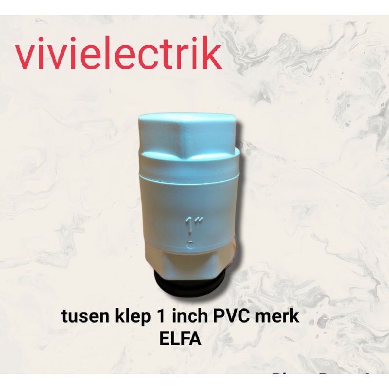 Jual Tusen Klep Inch Pvc Elfa Drat Dalam Valve Inch Shopee Indonesia