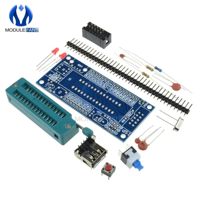 Jual Atmega328 Minimum System Minsis Atmega8 Atmega168 Support Arduino ...