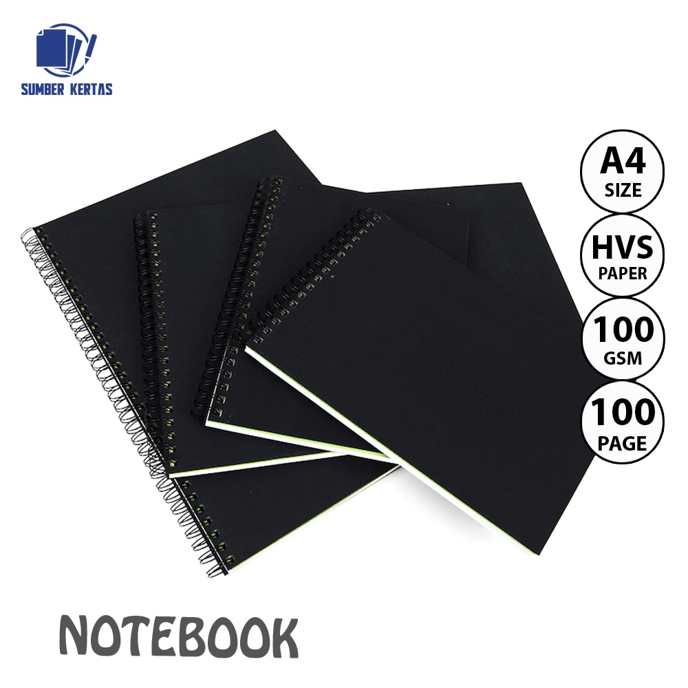 Jual NOTEBOOK A4/JURNAL/BUKU CATATAN/NOTEPAD/HVS/ GRID/KOTAK2#DOTTED ...