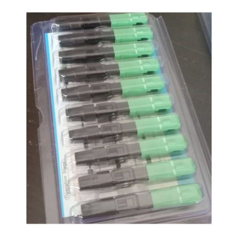 Jual Fast Connector SC APC Fastcon FTTH Konektor Fiber Optik Warna ...