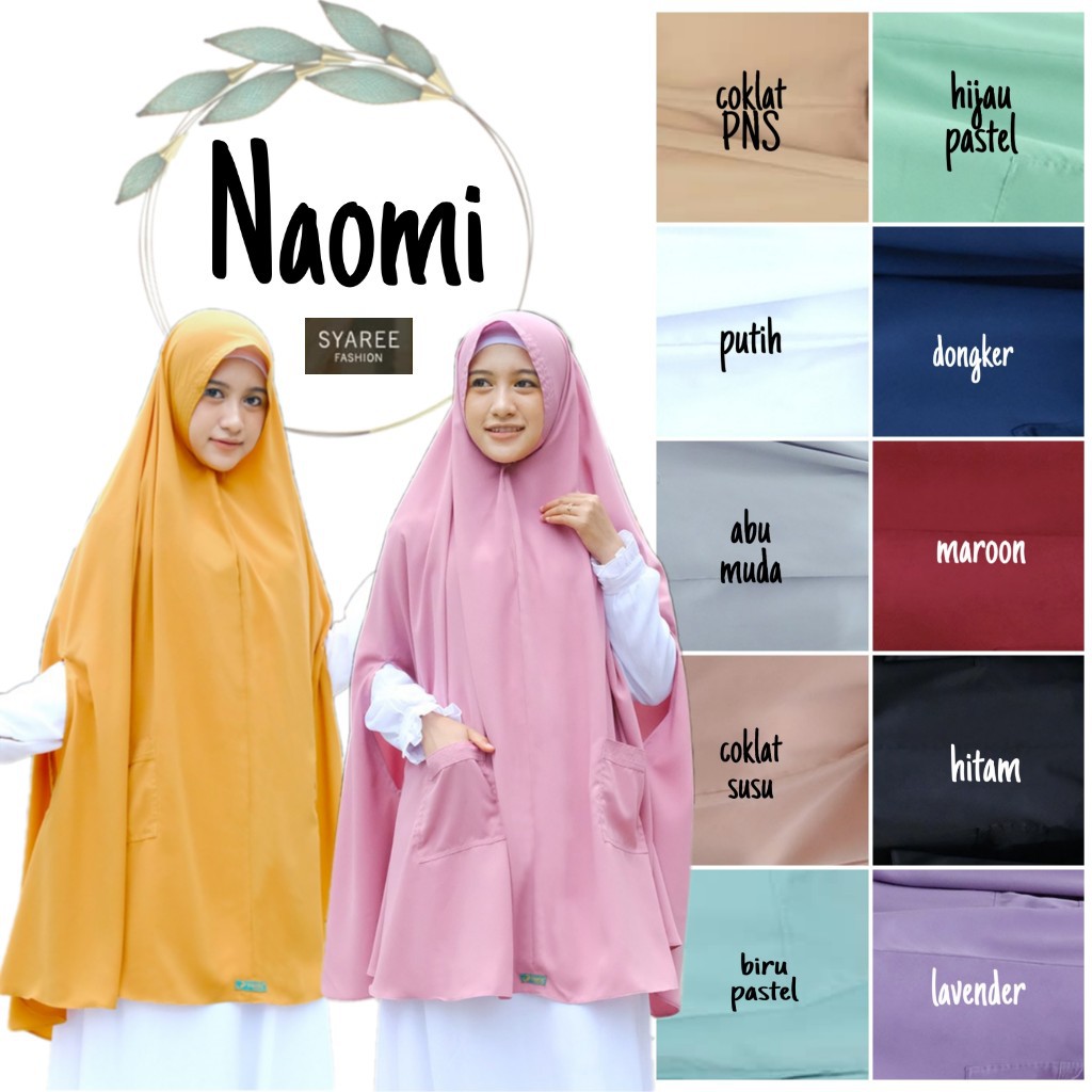Jual JILBAB INSTAN BERGO MODEL BARU NAOMI - HIJAB INSTAN BERGO TERBARU  MODEL SORONG YANG LAGI VIRAL  Shopee Indonesia