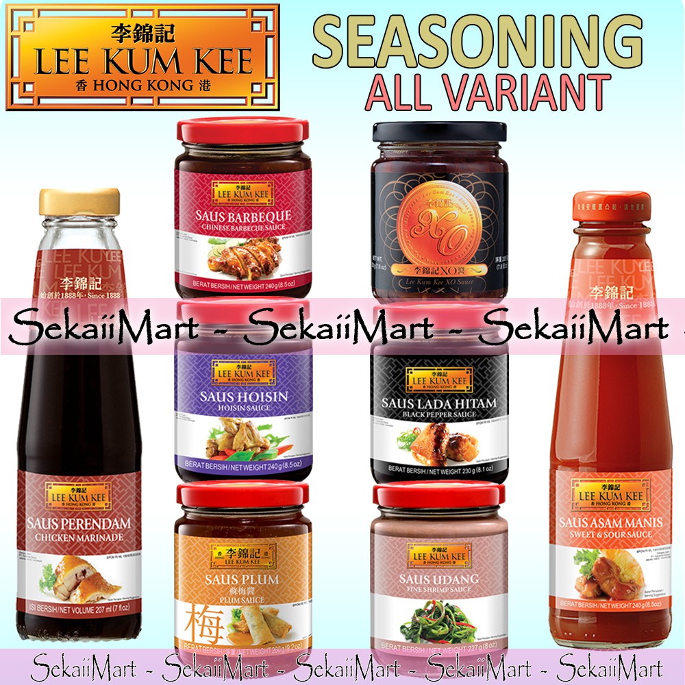 Jual LEE KUM KEE Saus Bumbu Lengkap Semua Rasa - LKK Cooking Sauce Jar