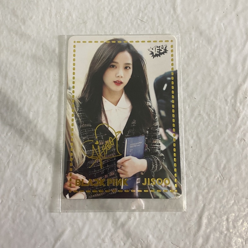 Jual Photocard Jisoo Blackpink Yes Card Official Shopee Indonesia