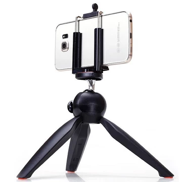Tripod Stand Handphone Kamera DSRL Universal 1m Holder U Full Hitam Tripod Hp WT 3120A Portable