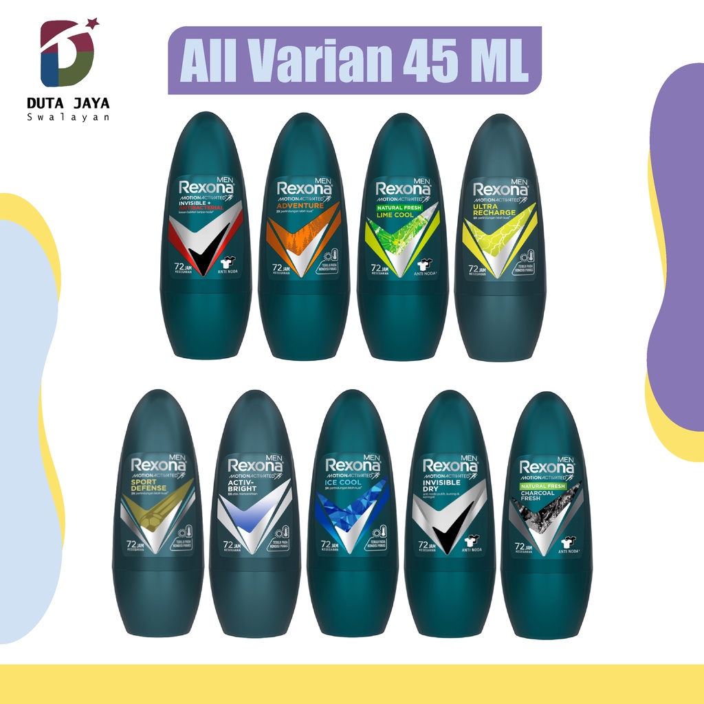 Jual Rexona Men Invisible Dry, Adventure, Lime Cool, Ice Cool, Ultra ...