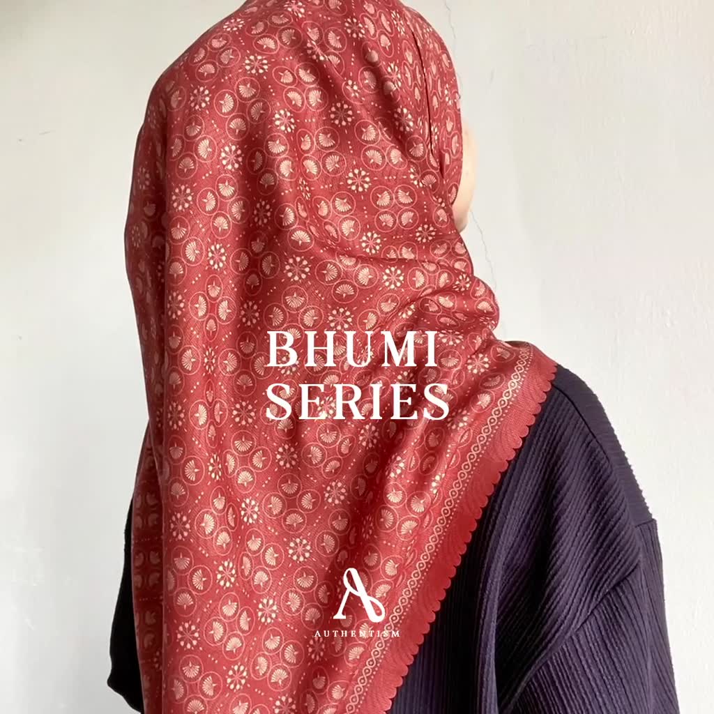 Jual AUTHENTISM ID | Bhumi Series - Kerudung Segi Empat Motif Sheen ...