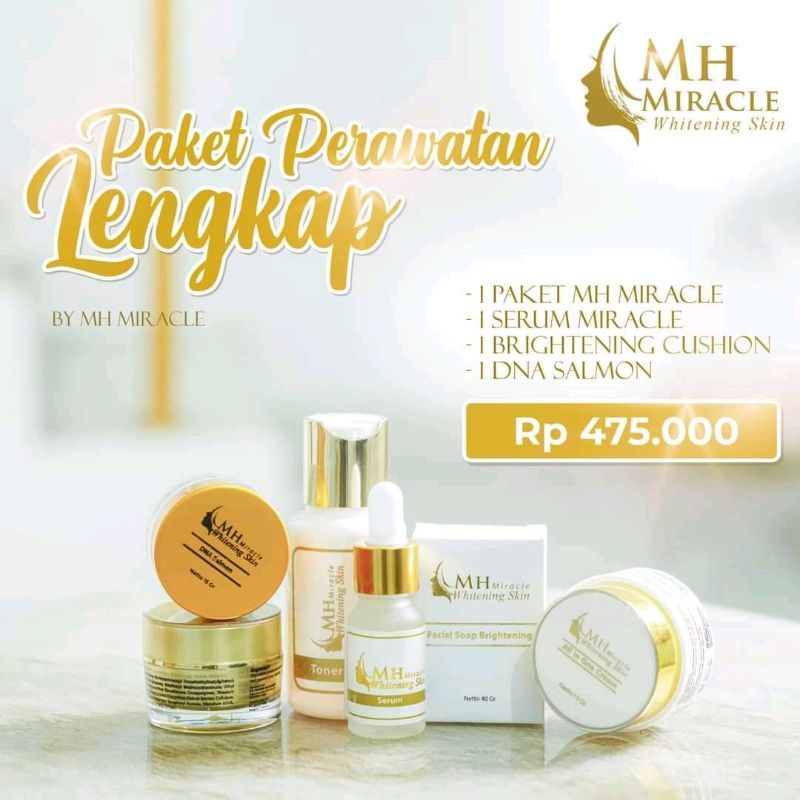 MH MIRACLE SKIN WHITENING 100 ori