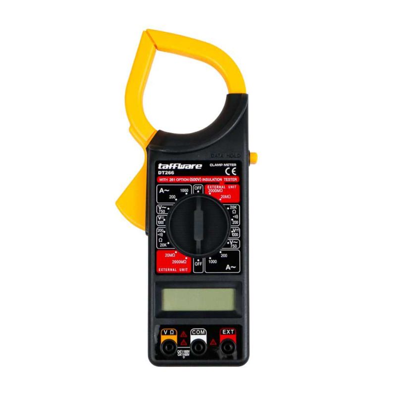 Jual Taffware Digital Clamp Multimeter Tang Ampere - DT266 | Shopee ...