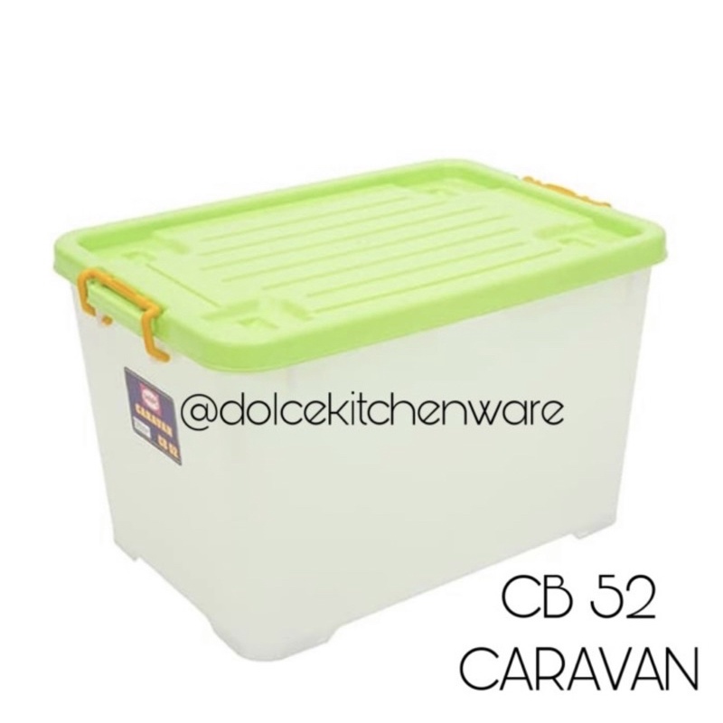 Jual Shinpo Container Box Serbaguna CARAVAN SIP CB 52 Lt | Shopee Indonesia