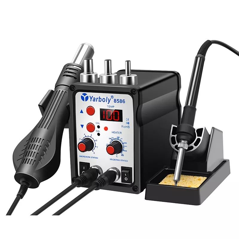 Jual Solder Blower Heat Gun + Solder dengan Station 220V/750W KS8586