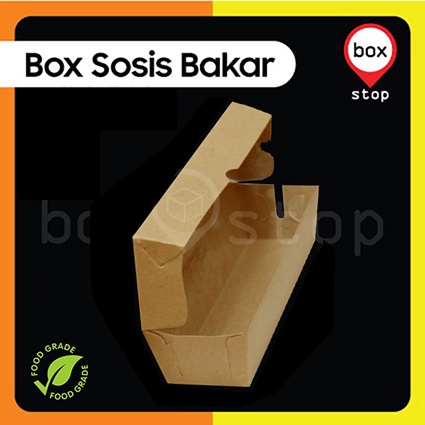 Jual Box Sosis Bakar - Dus Sosis Bakar - Kotak Sosis Bakar (100 pcs ...