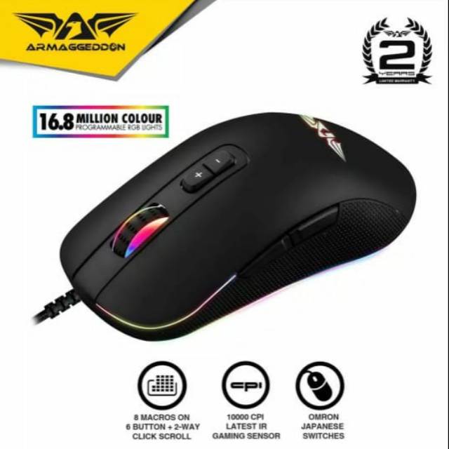 Jual Mouse Gaming Sades Revolver | Shopee Indonesia