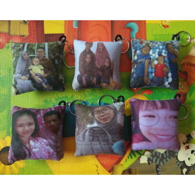 Jual Ganci Gantungan Kunci Foto Full Print Foto Bolak Balik Shopee Indonesia