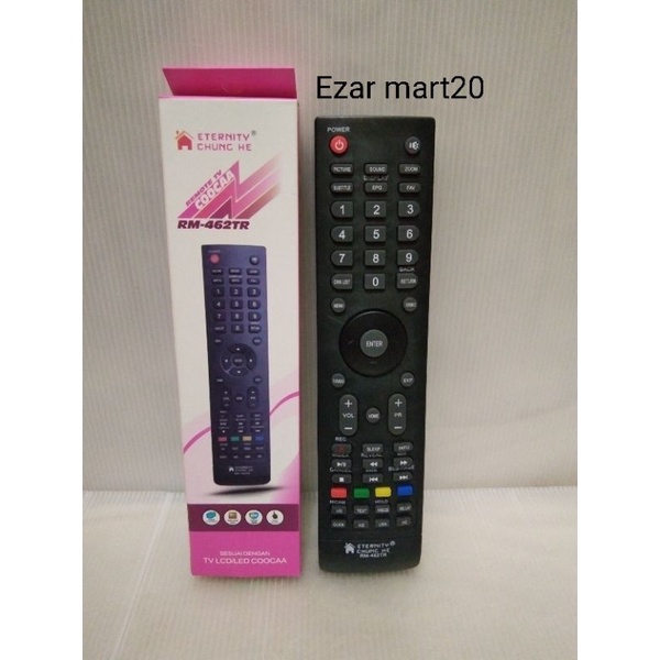 Jual REMOTE TV LCD/LED COOCAA 462 LANGSUNG PAKAI | Shopee Indonesia