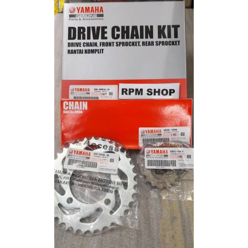 Jual gearset yamaha vega r old dan vega r new jupiter z lama burhan ...
