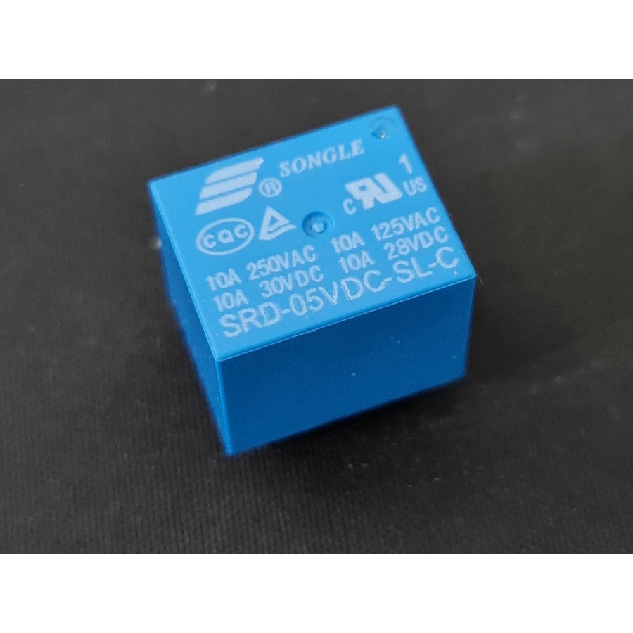 Jual Relay Songle 5V DC 5 Pin 10A Original srd-05vd-ssl-c | Shopee ...