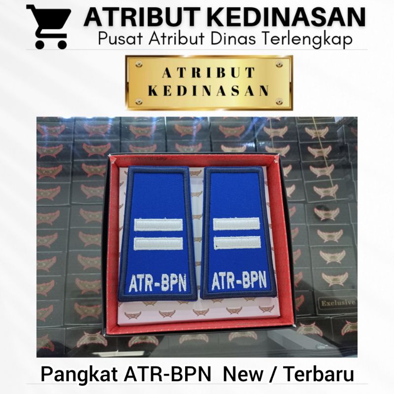 Jual Pangkat ATR BPN Terbaru 2B BAC ATRIBUT | Shopee Indonesia