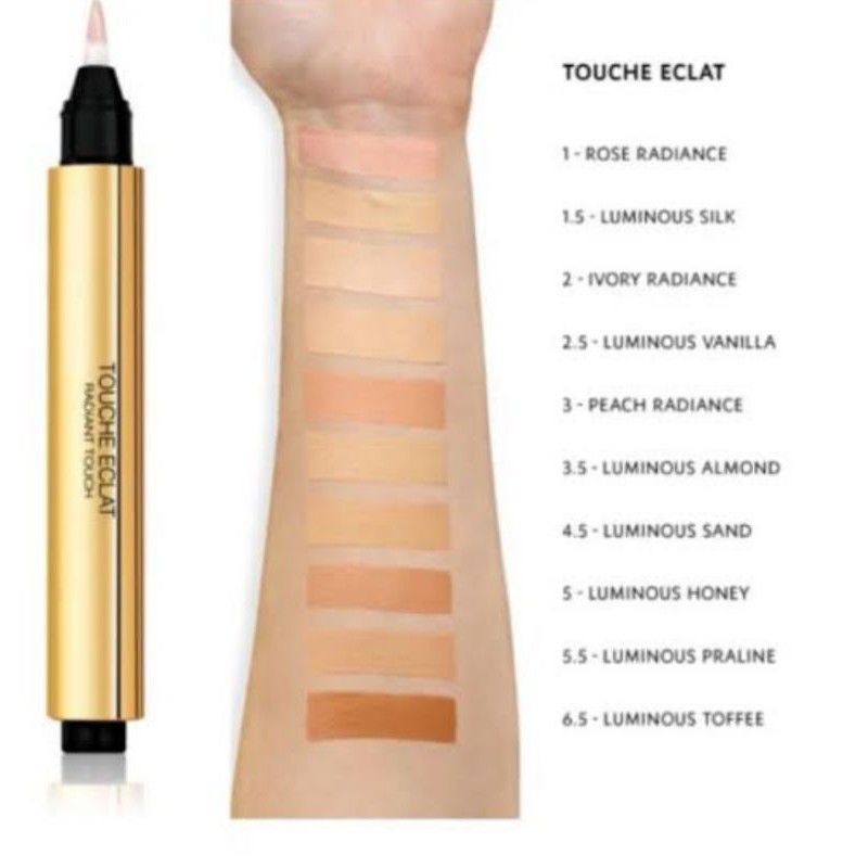 Ysl radiant touch concealer sales