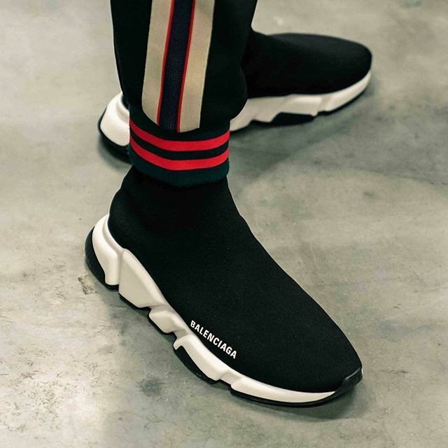 Balenciaga oreo speed trainer shop