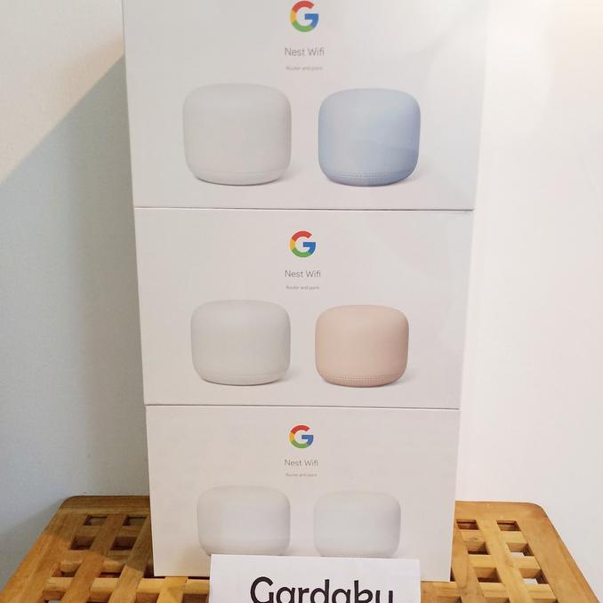 Jual New Google Nest Wifi / Google Wifi Mesh Gen 2 / Google Router