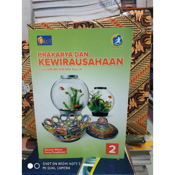 Jual Buku Prakarya Dan Kewirausahaan Kelas 11 SMA Grafindo Facil ...