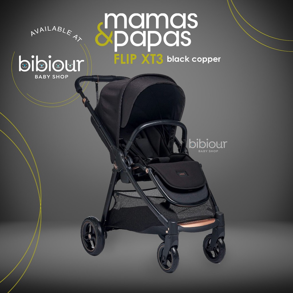 Mamas Papas Flip Flip Xt3 Black Copper Mamas Papas Stroller Flip