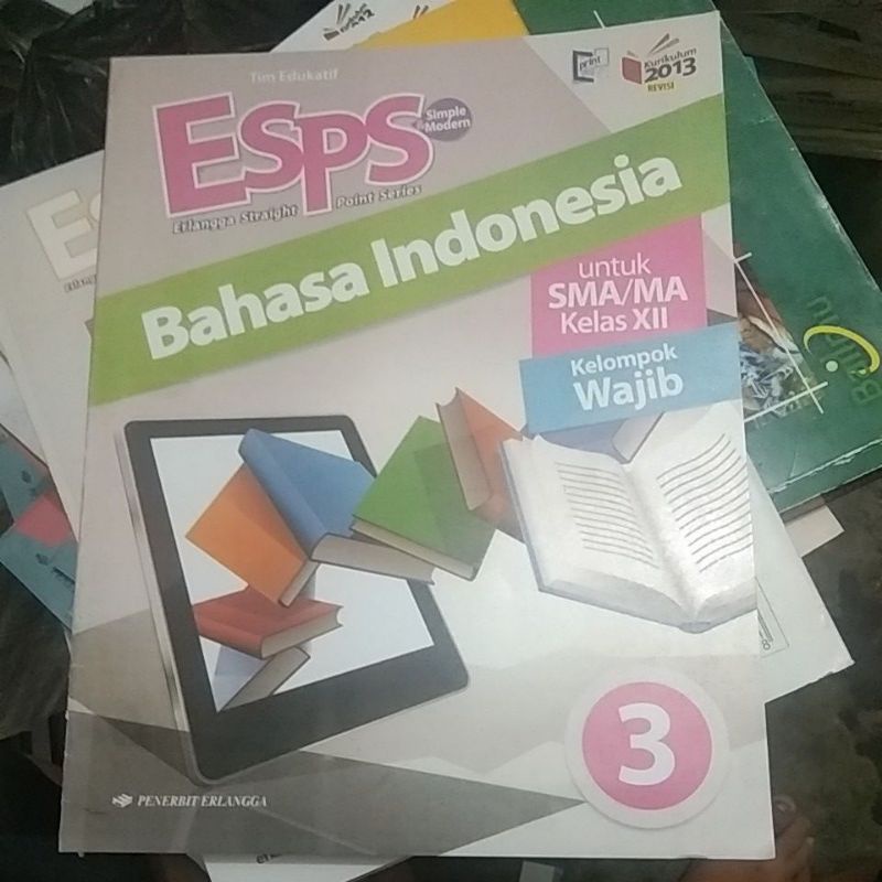 Jual Buku Esps Bahasa Indonesia SMA/MA Kelas 3-12 Penerbit Erlangga ...