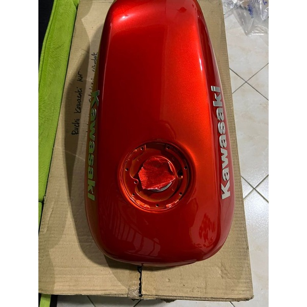 Jual Tangki Ninja R Orange Striping Original | Shopee Indonesia