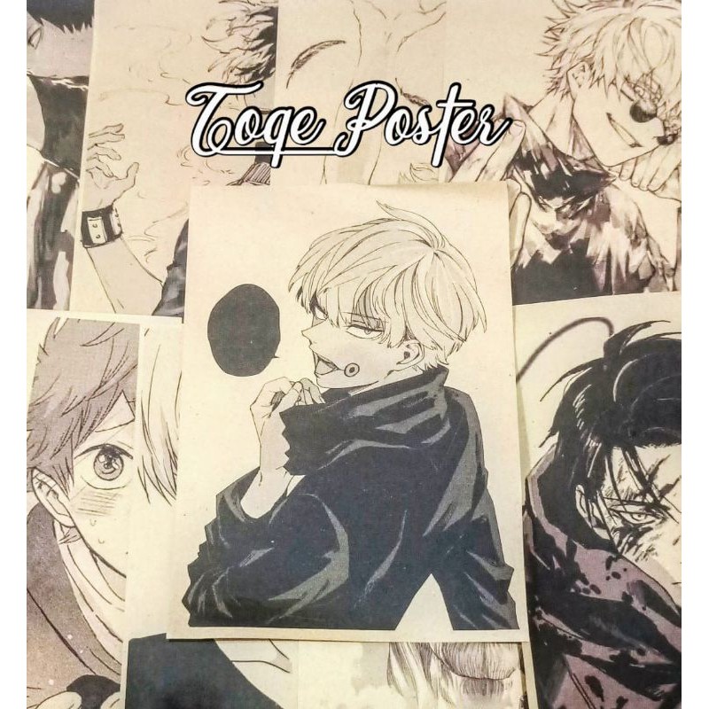 Jual Poster aesthetic toge Inumaki Jujutsu kaisen | Shopee Indonesia