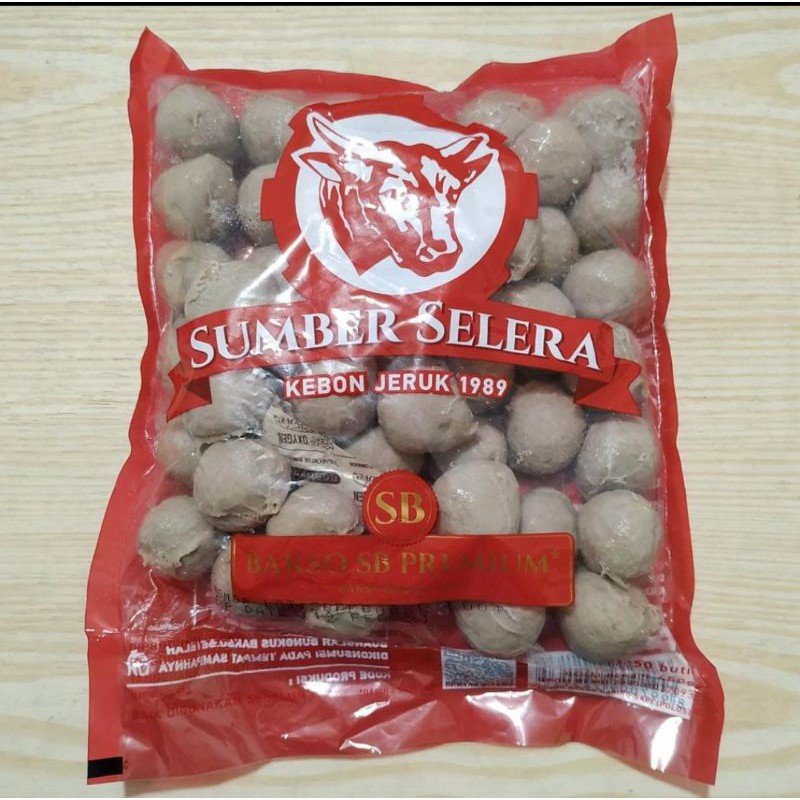 Jual Bakso Sumber Selera Kebon Jeruk Premium Bakso Sb Premium Isi 50