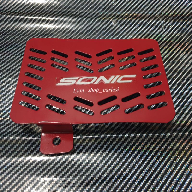 Jual Cover Radiator Sonic Besi Tebal | Tutup Pelindung Radiator Motor ...