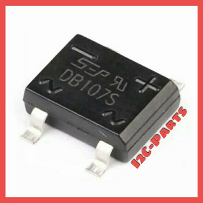 Jual DB107S Diode Bridge Rectifier DB107 DB 107S 1A 1000V SMD | Shopee ...