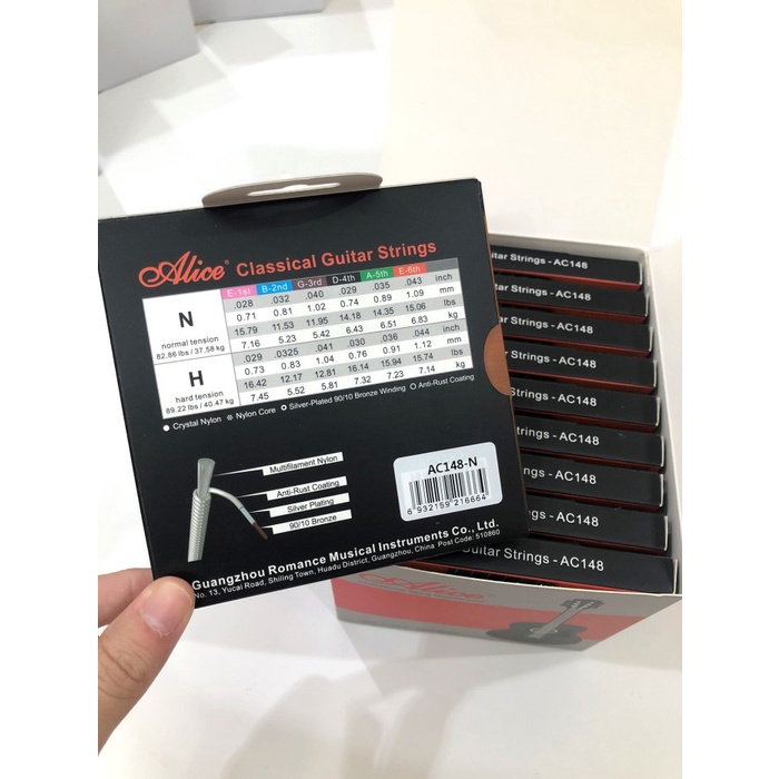 Jual Alice AC148 Classic Guitar Strings - Senar Gitar Klasik Nylon ...