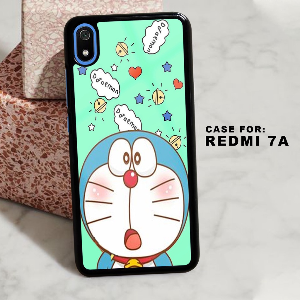 Jual Case Xiaomi Redmi 7A Casing Motif DORAEMON Hardcase 2D Glossy