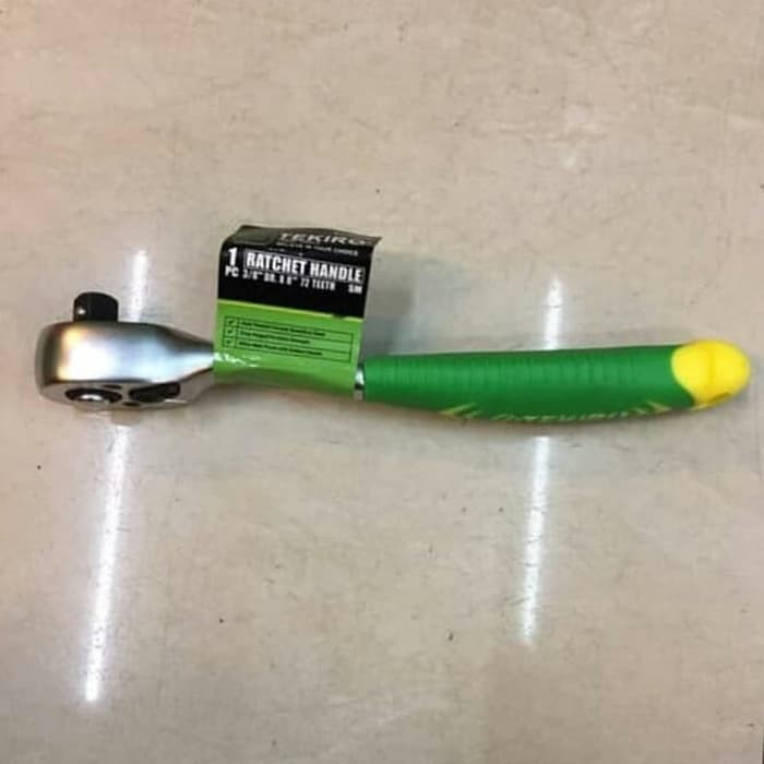 Jual TEKIRO ratchet handle ukuran 3/8 x 8