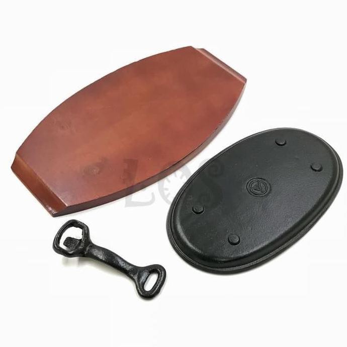 Jual Hot Plate Steak Sunrise (oval besar) Shopee Indonesia