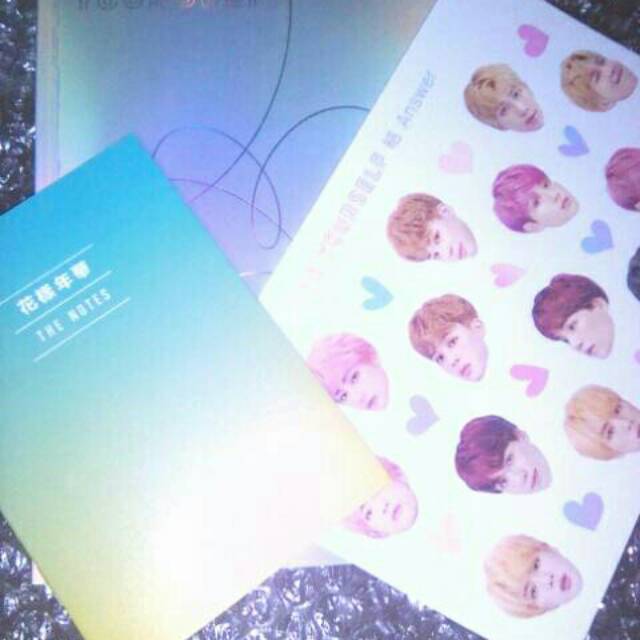 Jual OFFICIAL STICKER & POSTER BTS LOVE YOURSELF ANSWER OFFICIAL DARI ...