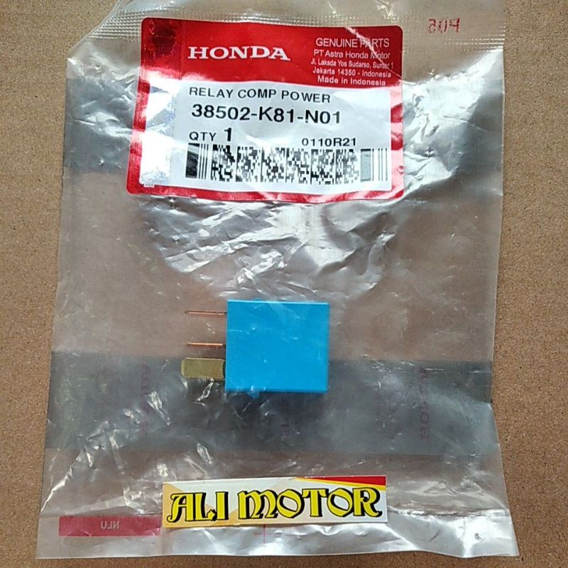 Jual Relay comp power kaki 5 beat esp eco 38502K81N01 ori AHM