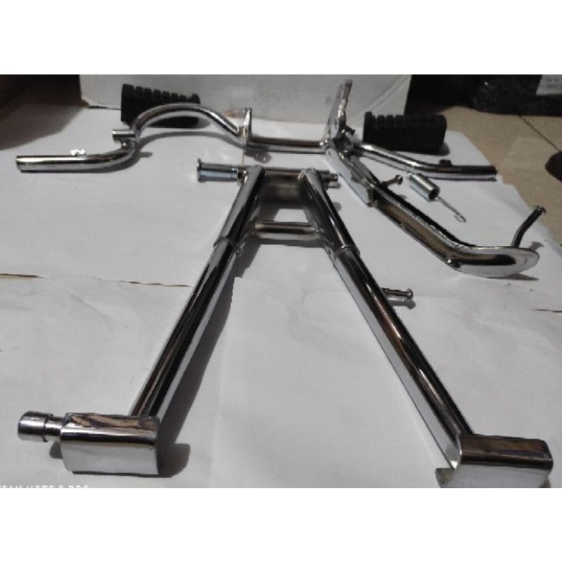 Jual Besi step footstep bustep set karet step per standar tengah dan ...