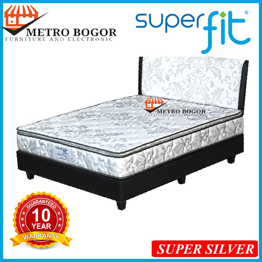 Jual Comforta SuperFit Spring bed Super Silver (Full Set) Murah ...