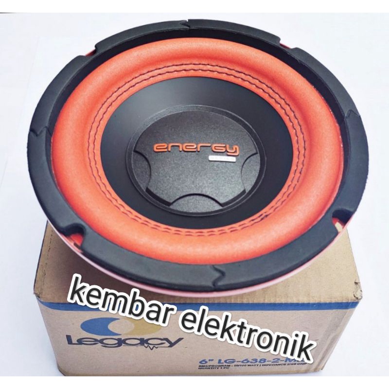 Jual Speaker Subwoofer Inch Legacy Lg Dobel Coil Spiker Legaci Legasy Legasi Shopee