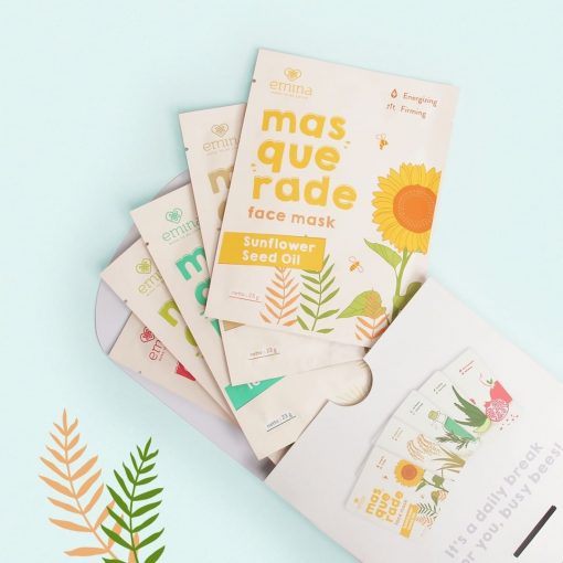 Jual Emina Sheet Mask Masquerade 23GR / Perawatan Wajah Masker Wajah ...