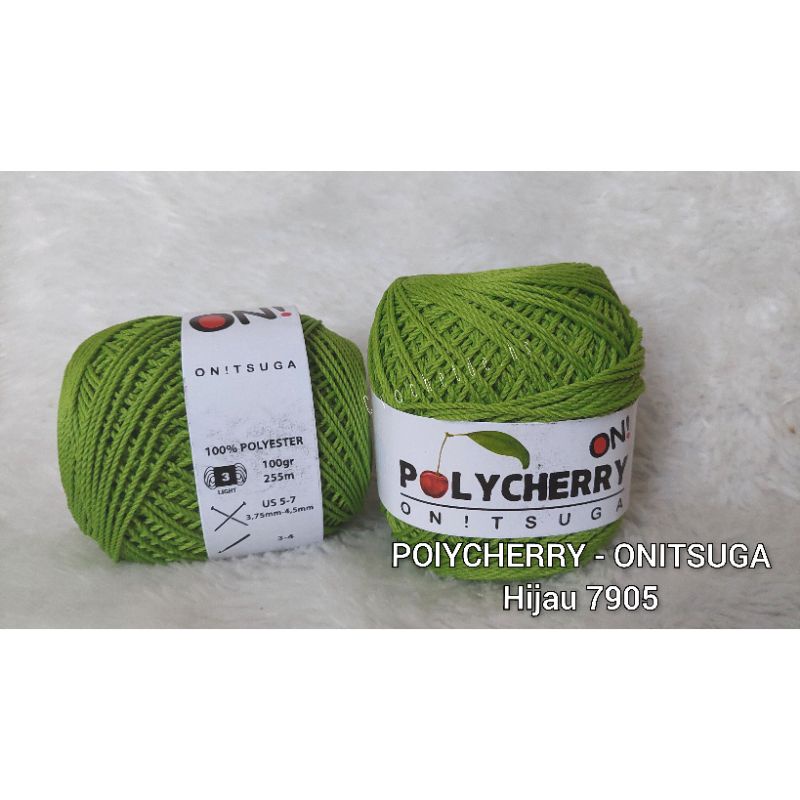 Jual Benang rajut polycherry onitsuga | Shopee Indonesia