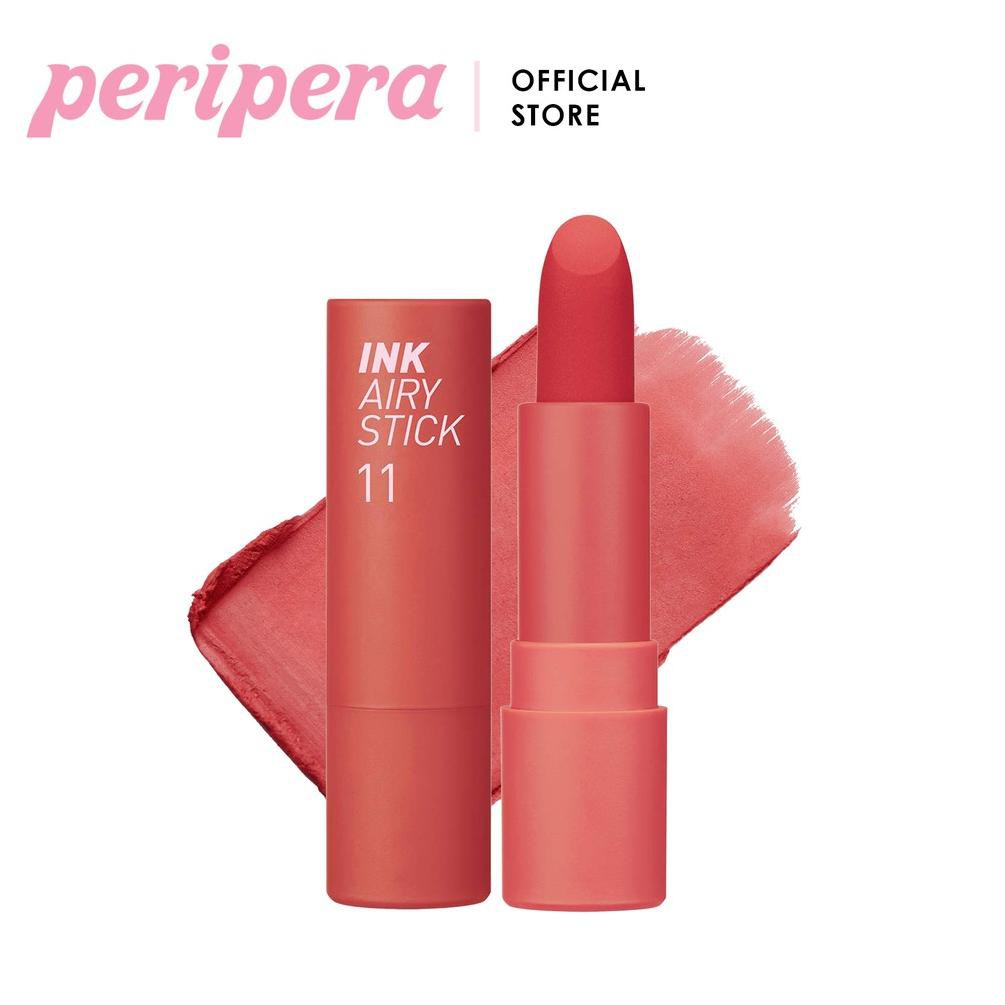 Jual PERIPERA Ink Airy Velvet Stick #11 Better Coral (ART. D8894 ...
