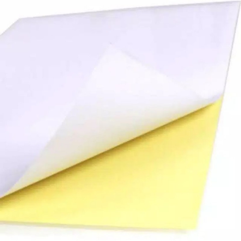 Jual BIG SALE PROMO kertas Stiker HVS ukuran A4 murah isi 100 | Shopee
