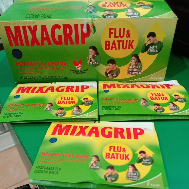 Jual Mixagrip Flu Dan Batuk Strip Isi Tablet Shopee Indonesia