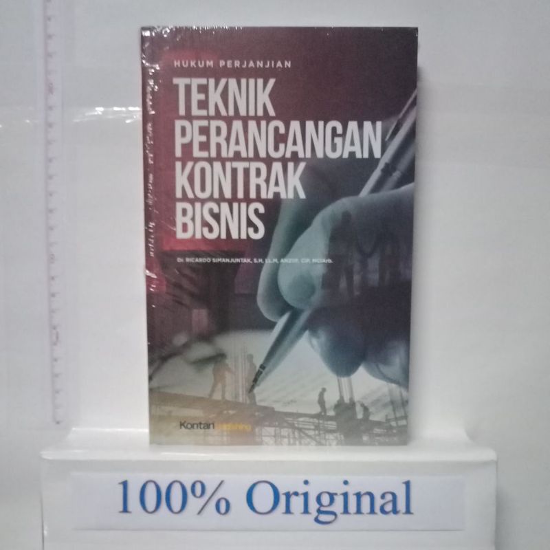 Jual Hukum Perjanjian : Teknik Perancangan Kontrak Bisnis By Ricardo ...