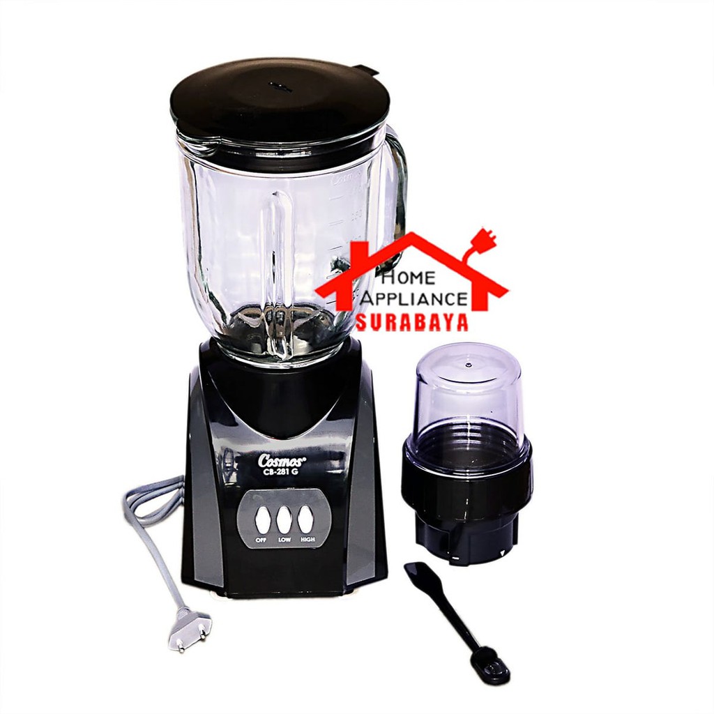 Jual Blender Kaca Cosmos 2 IN 1 Kapasitas 2 Liter CB-281 G / CB 281 G ...