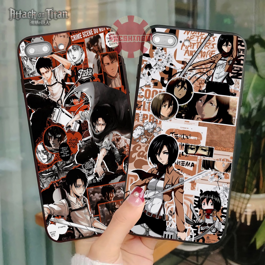 Jual Custom Case Casing Anime Attack On Titan Shingeki No Kyojin