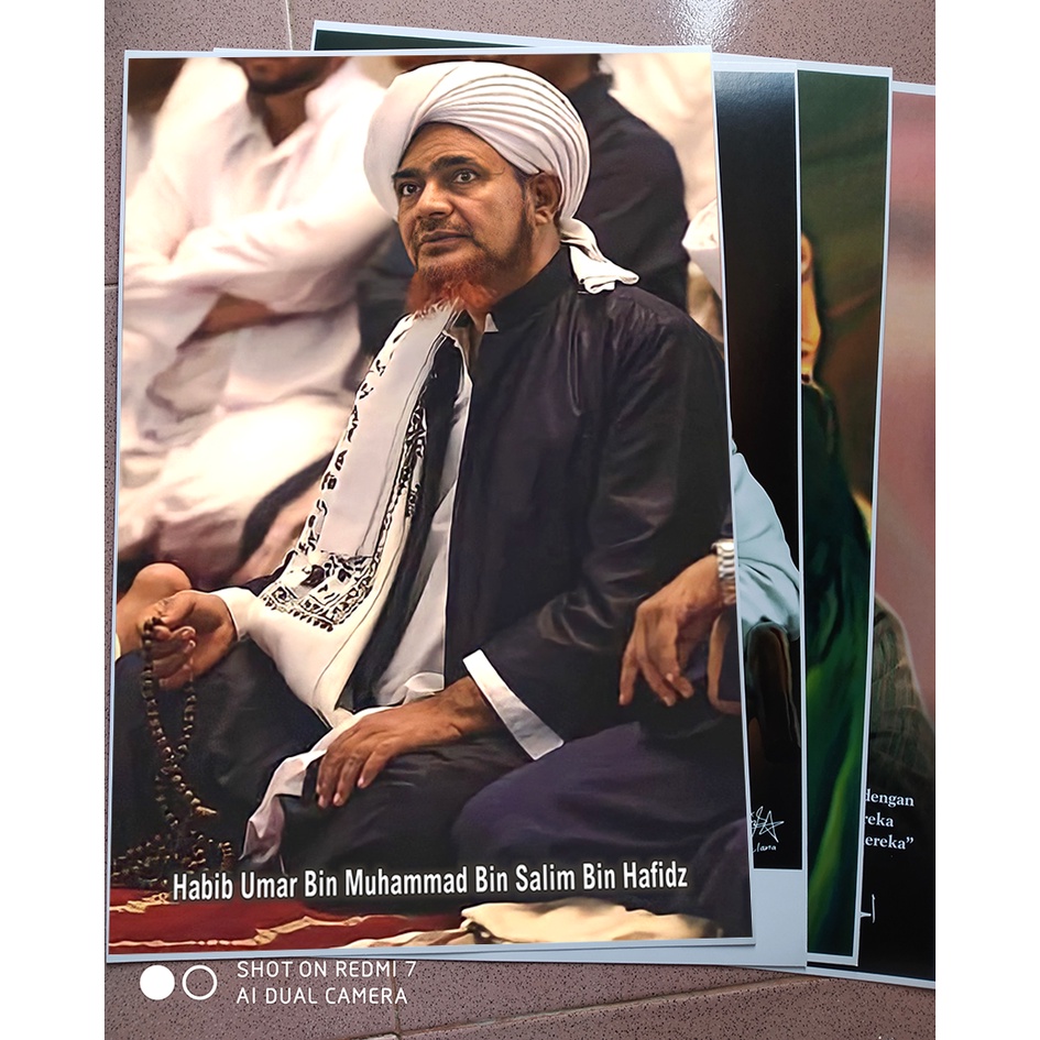 Jual Poster Habib Umar Bin Hafidz Jumbo Bahan Luster Uv Shopee Indonesia